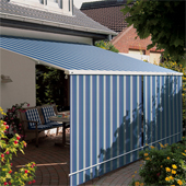drop down valance optional extra for retractable awning