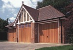 Timber up and over Garage Doors