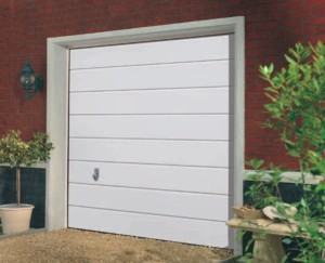 Garador Sectional Garage Door Medium Linear Design