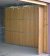 Rundum original timber door open
