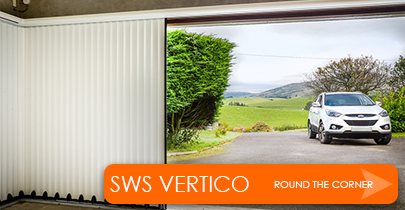 SWS Vertico Round the Corner Garage Doors 