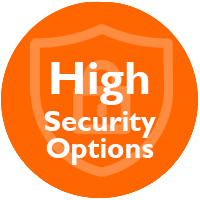 High security options available