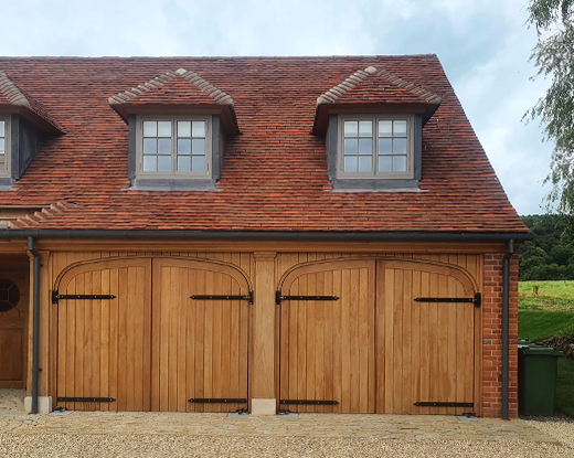 Luxury Timber Side Hinged Doors